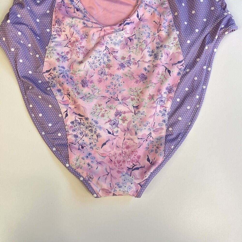 LoveShackFancy Lavender Floral One Piece Swimsuit - Picture 7 of 10